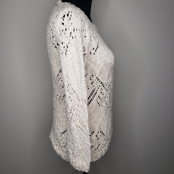 WD.NY crochet knit sweater - Picture 2 of 4